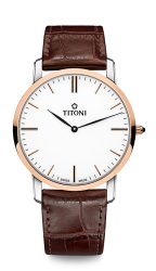 Titoni Slenderline TQ-52918-SRG-ST-583